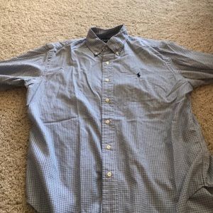 4 classic fit men’s medium long sleeve polo shirts